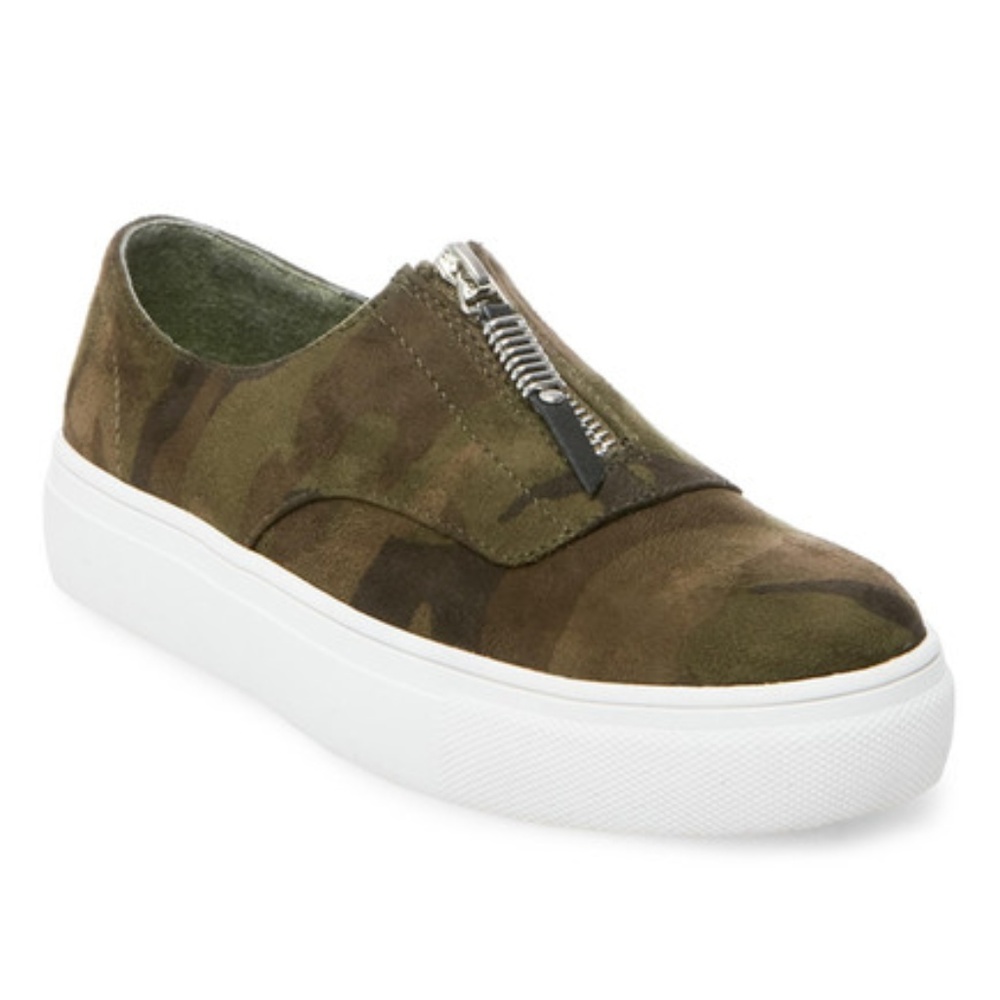 madden girl Kudos Zip Fashion Sneakers CAMOFLAGE